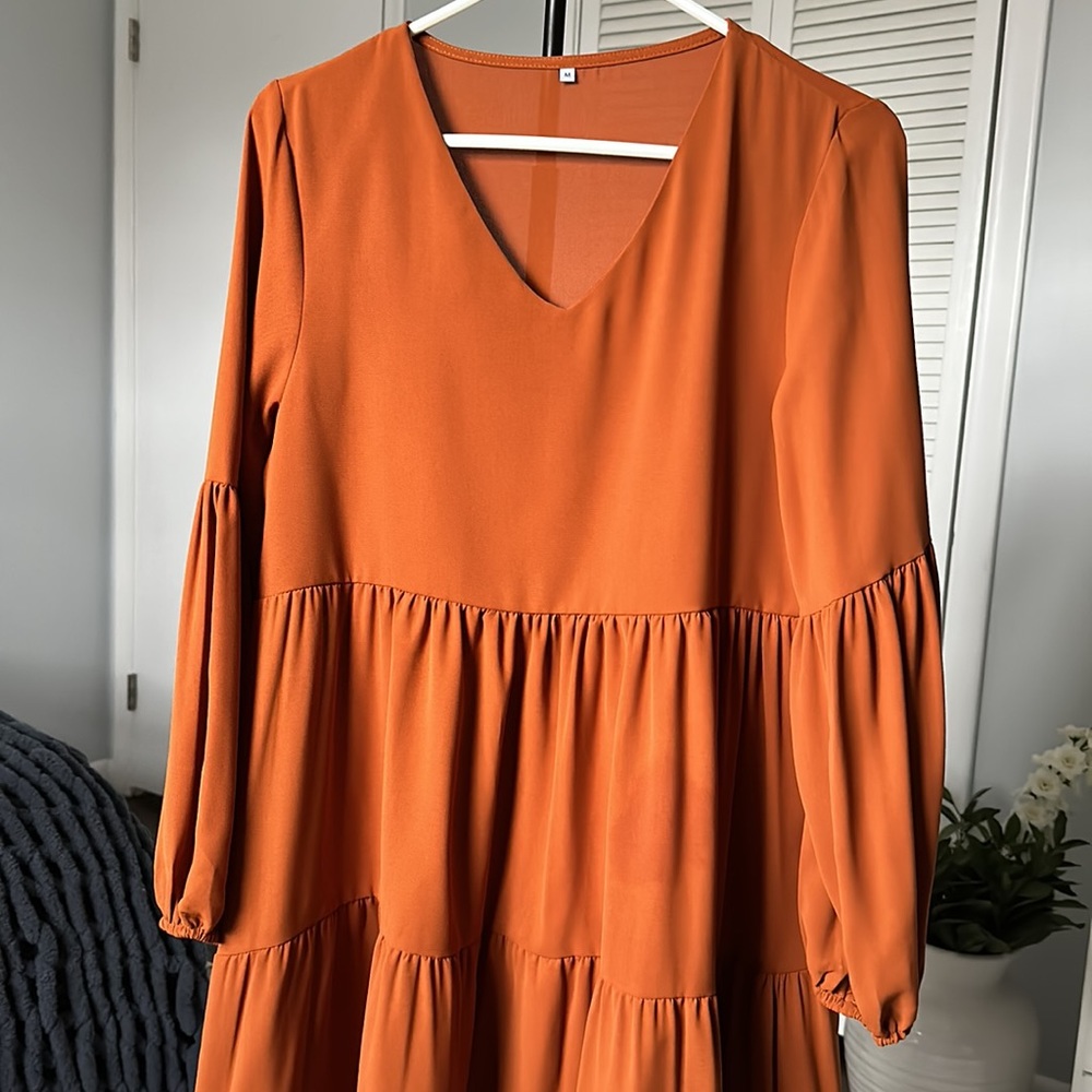 NWOT Ruffle Dress